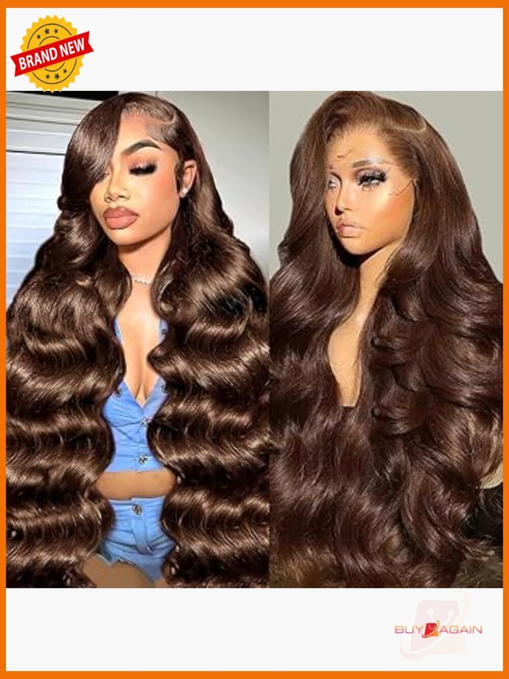 13x6 HD Lace Front Wig Human Hair Body Wave Pre Plucked